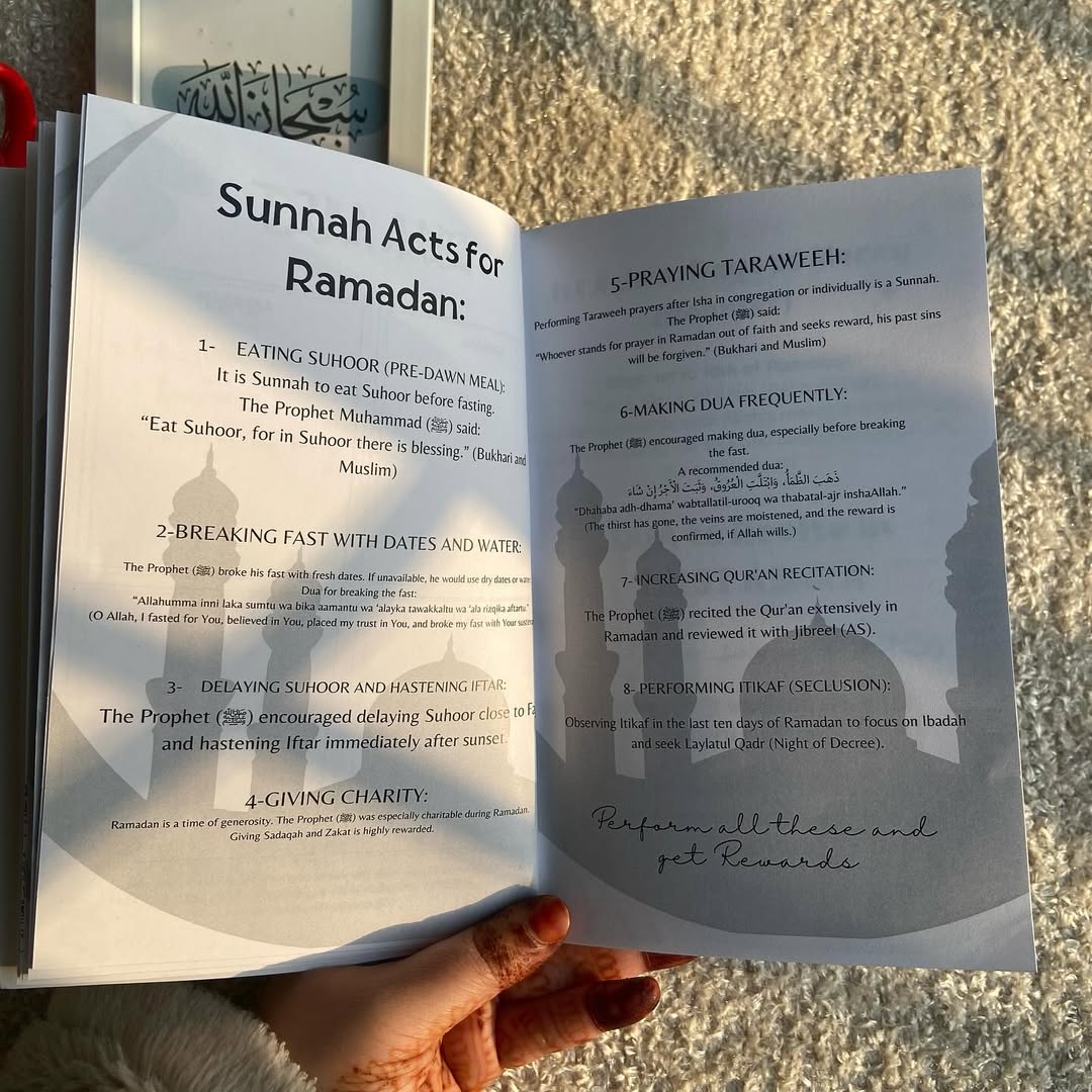 🌙 Ramadan Planner 2026 – 100 Pages Islamic Journal for Muslims