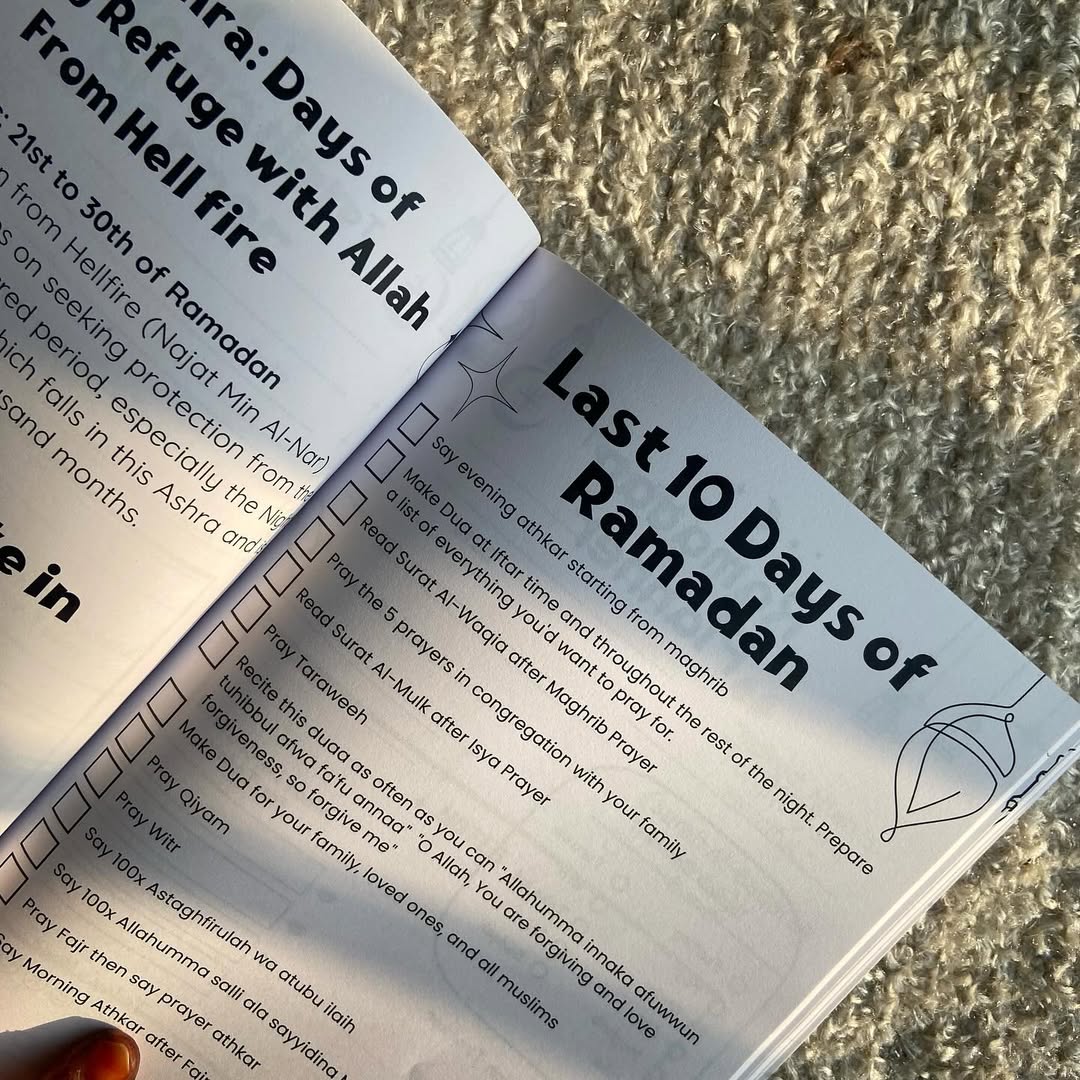 🌙 Ramadan Planner 2026 – 100 Pages Islamic Journal for Muslims